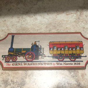 Yorkcraft  Train Wall Plaque